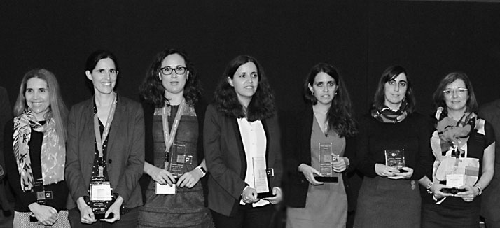 Guardonades amb el Premi Dona i Tic en l'edició 2015