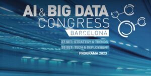 Congrés de referència sobre Intel·ligència Artificial i Big Data al sector empresarial. Organitzat pel CIDAI i coordinat pel centre tecnològic Eurecat, que enguany celebrarà la seva 9a edició, els dies 27 i 28 de setembre a l’Auditori AXA Barcelona en format únicament presencial.