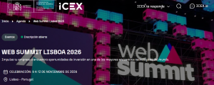 Inscripció oberta al Pavelló d'Espanya per al Web Summit Lisboa